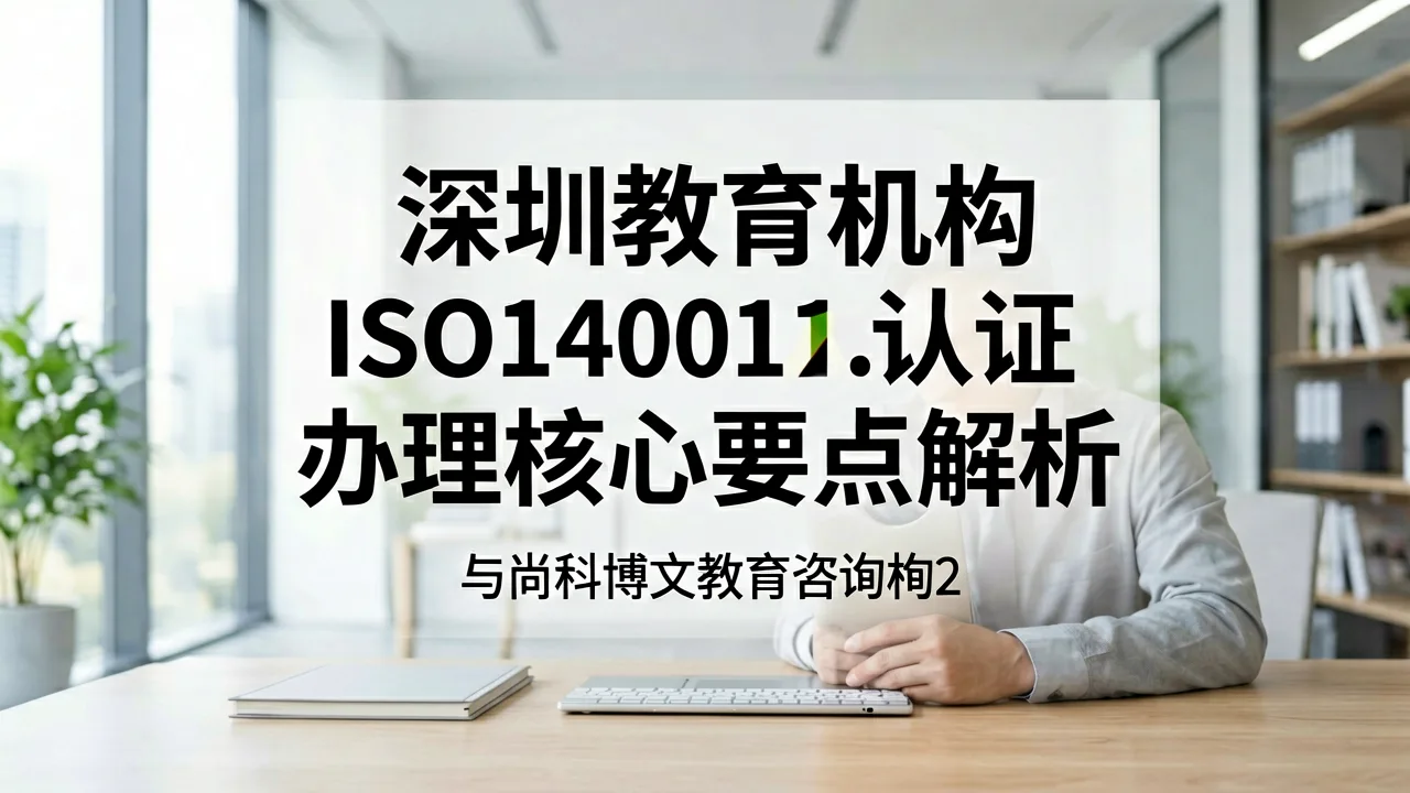 深圳教育机构ISO14001认证办理核心要点解析